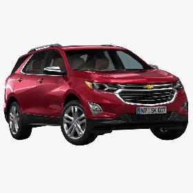 3D 2018 Chevrolet Equinox